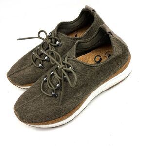 OTBT Courier Green Wool Alpaca Sneakers size 8